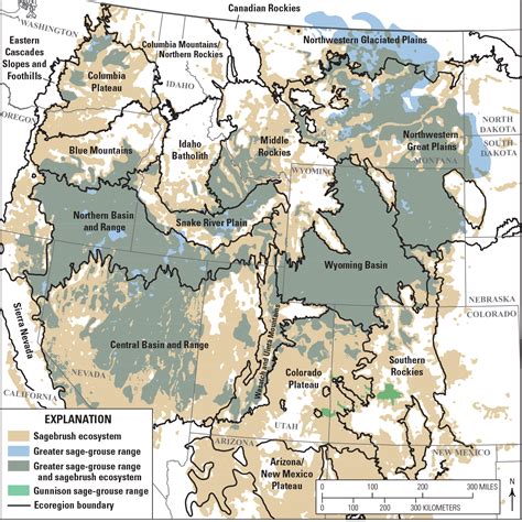 The Sagebrush Biome Range Extent, as Derived from