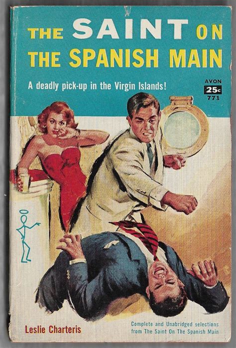 The Saint on the Spanish Main vintage pop fictions