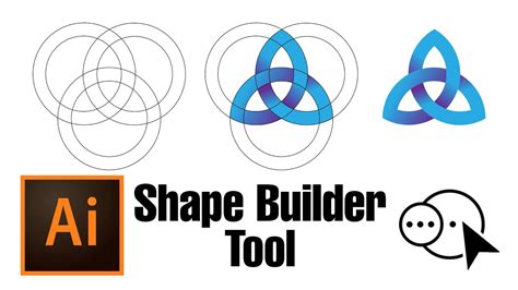 The Shape Builder Tool Logo Design Adobe Illustrator Tutorial