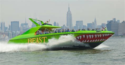 The Shark SpeedBoat Ride is Now The BEAST See NYC at Max …