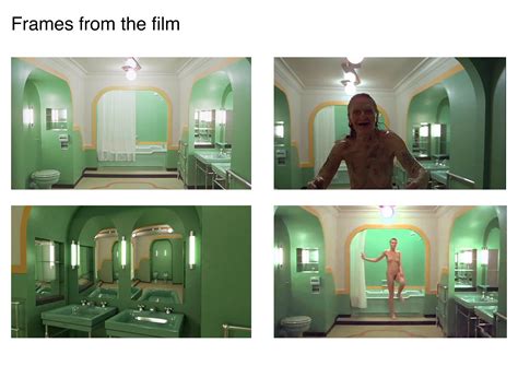 The Shining - Study of the Green Bathroom set on Behance