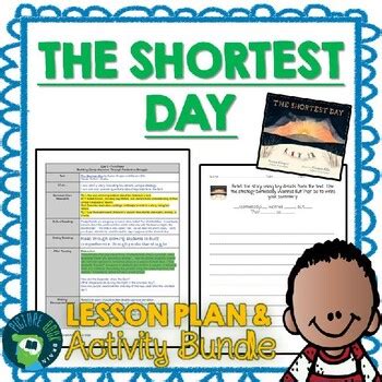 The Shortest Day by Susan Cooper Lesson Plan and Activities in 2020