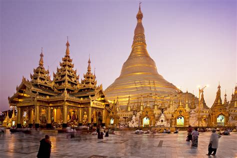 The Shwedagon Pagoda Of