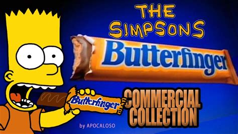 The Simpsons - ALL Butterfinger Commercial Collection (1988