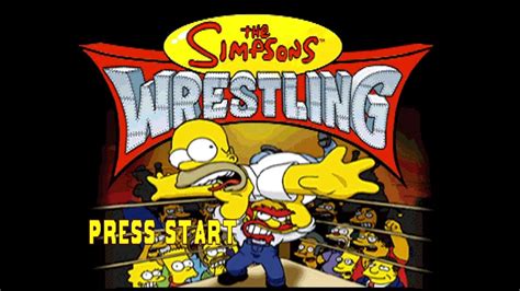 The Simpsons Wrestling Smithers - yellowfindmy