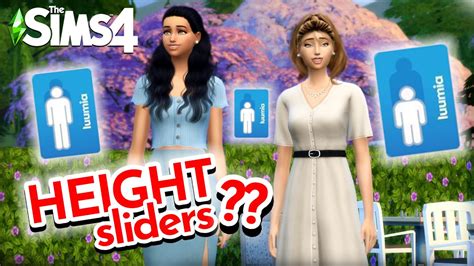 The Sims 4: Height Slider Mod Now Available - Sims …