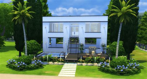 The Sims 4 How to Build a Simple Modern House