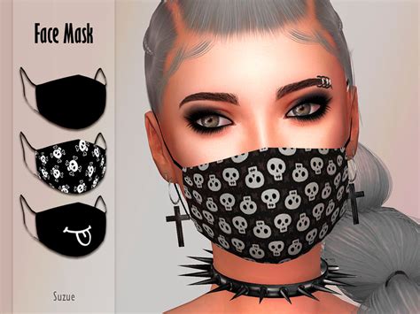 The Sims Resource - Face Mask Kit