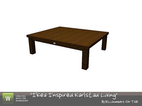 The Sims Resource - Karlstad Coffee Table