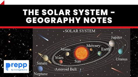 The Solar System - Geography Notes - Prepp