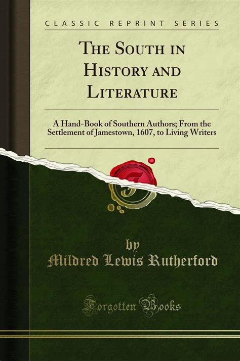 The South in History and Literature - Google Books