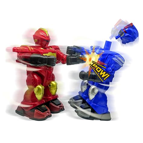 The Spinning RC Robotic Boxers - Hammacher Schlemmer