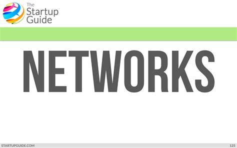 The Startup Guide Networks
