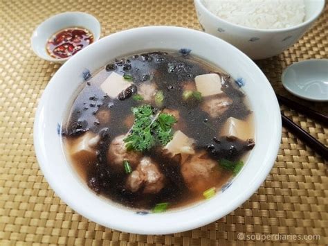 The Stewed Pork Tripe with Hair-like Seaweed Soup - Miss Chinese …