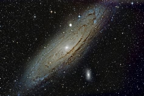 The Stunning And Beautiful Andromeda Galaxy From Hubble Space Telescope