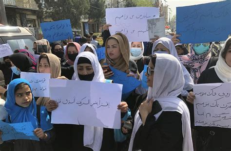The Taliban use tasers, fire hoses and gunfire to break up Afghan women protesting beauty salon ban