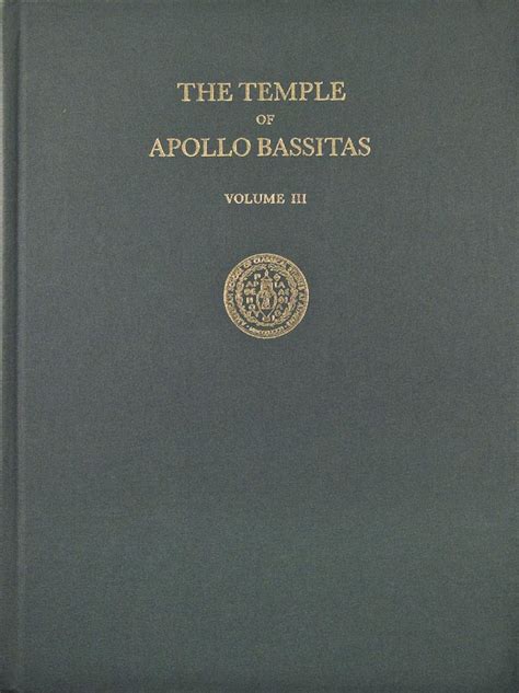 The Temple of Apollo Bassitas: The architecture - Google Books