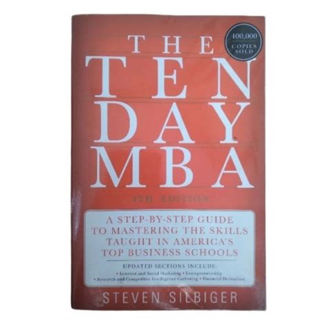 The Ten Day Mba 4th Edition - coe.fsu.edu