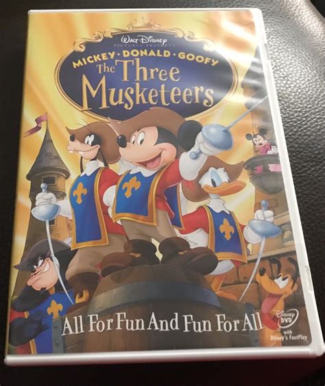 The Three Musketeers. Walt Disney DVD 2004 eBay