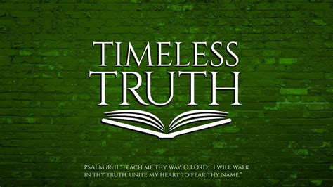 The Timeless Truth of Christ