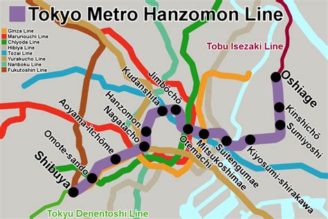 The Tokyo Metro Hanzomon Line - Transport - Japan Travel