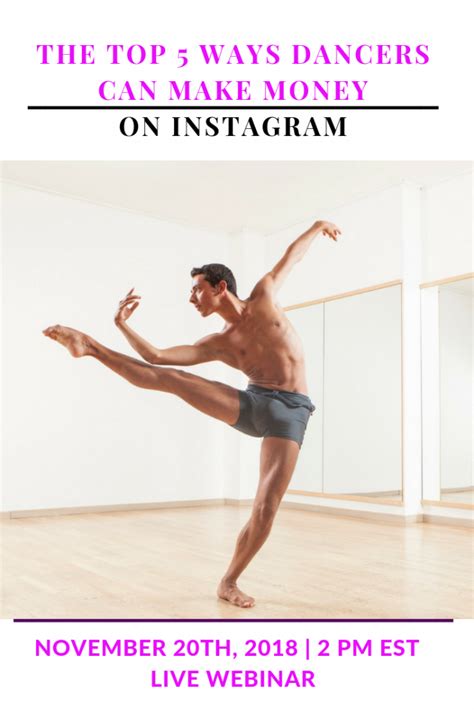 The Top 5 Ways Dancers Can Make Money On Instagram