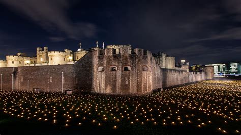 The Tower Moat Tower of London Historic Royal Palaces