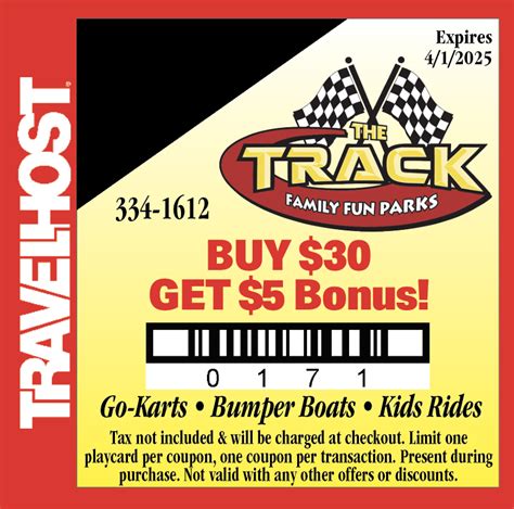 The Track Branson Coupon Code - sunitabakery.com