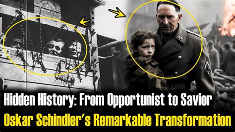 The Transformation of Oskar Schindler Character in the ... - Kibin