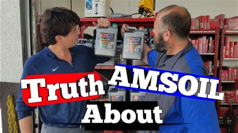 The Truth About AMSOIL Why Mechanics Won