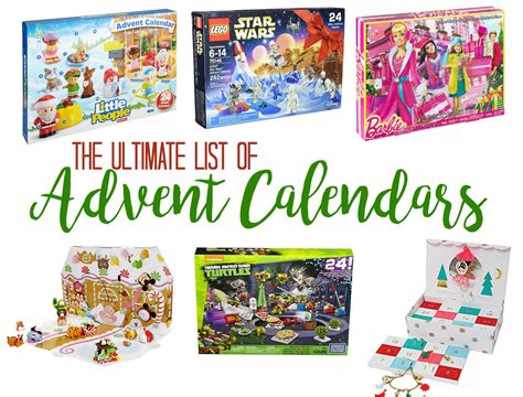 The ULTIMATE list of Advent Calendars How Does She