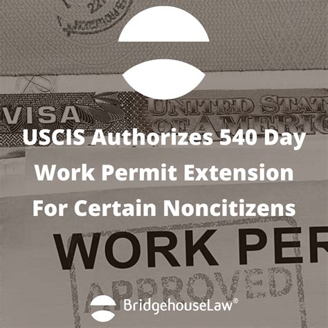 The USCIS Has Automatically Extended Noncitizen Work Permits For 540