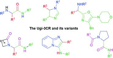 The Ugi three-component reaction and its variants