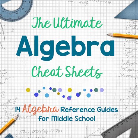 The Ultimate Algebra Cheat Sheets Learn in Color