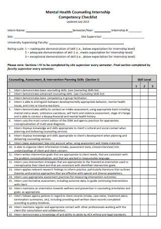 The Ultimate Competency Checklist For 2023 Sample Documents