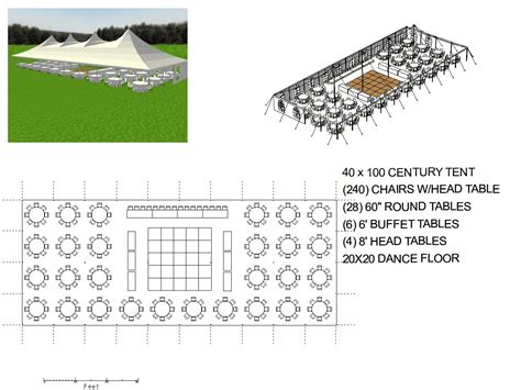 The Ultimate Guide to 40 x 100 Tent Layout for Maximum Event Success