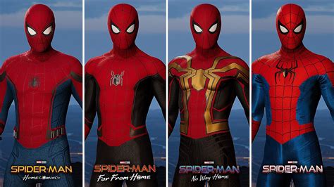 The Ultimate Guide to All Tom Holland Spider-Man Suits