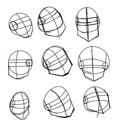 The Ultimate Guide to Drawing the Turned Head Loomis Method Stepby