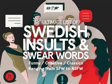 The Ultimate Guide to Swedish Swear Phrases: Unleash the Power of Language