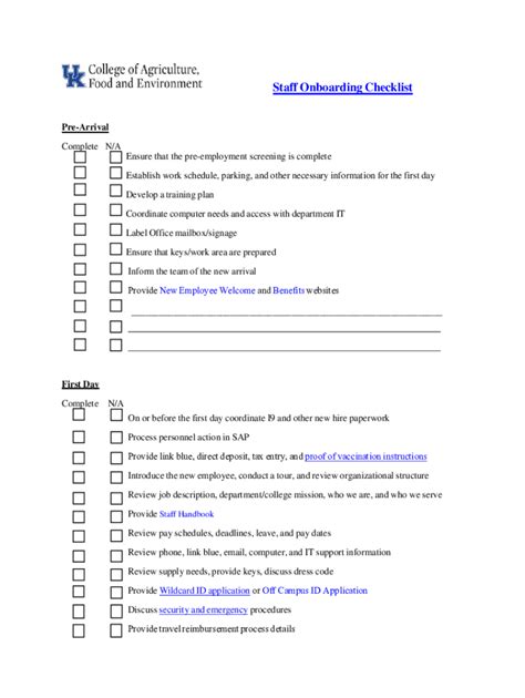 The Ultimate New Hire Checklist to Kickstart Your …