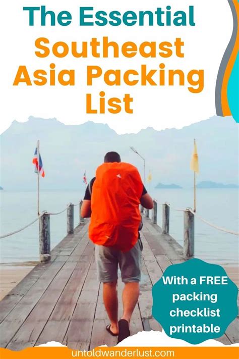 The Ultimate Packing List for Southeast Asia (With Checklist)!