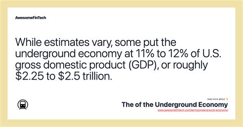 The Underground Economy - Fraser Institute