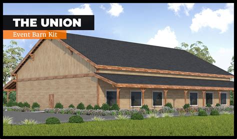 The Union Event Barn Kit - Wedding Barn Design