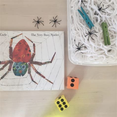 The Very Busy Spider Toddler Activity - Story Time Craft