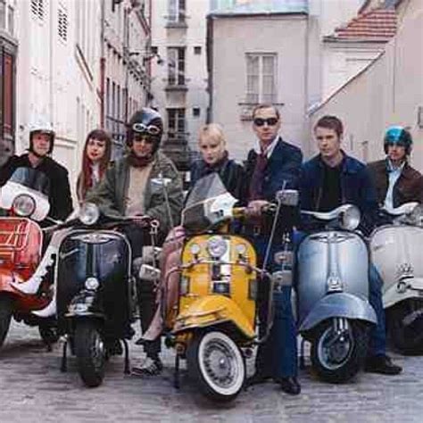 The Vespa scooter gang should