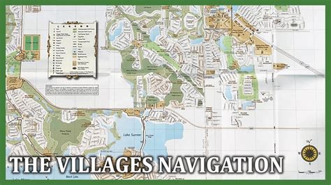 The Villages Map - YouTube