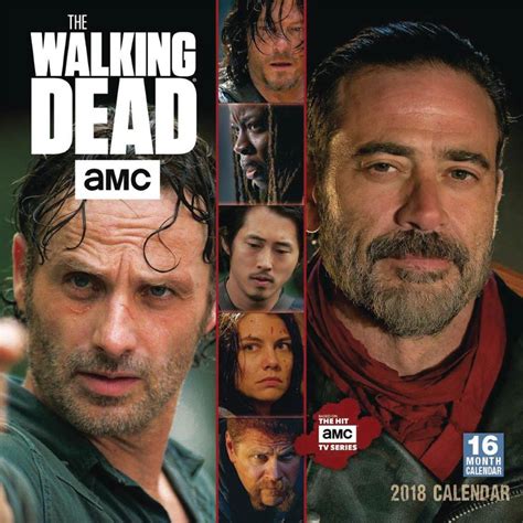 The Walking Dead AMC 2018 Calendar