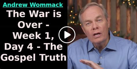 The War Is Over - Andrew Wommack Ministries