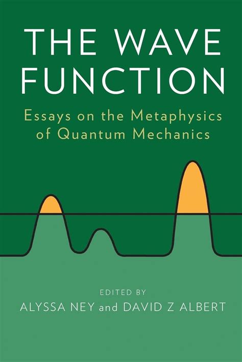 The Wave Function Essays On The Metaphysics Of Quantum Mechanics