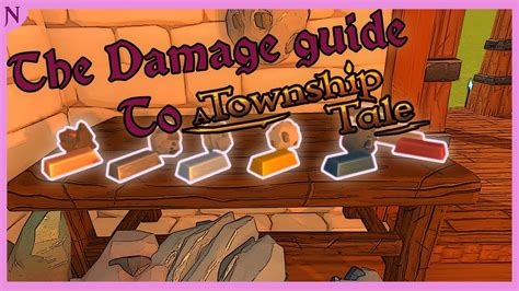 The Weapon Damage Guide A Township tale - YouTube